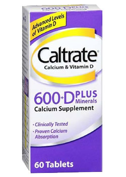 Complemento vitamínico Caltrate 600 +D Plus