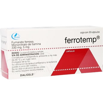 Complemento vitamínico Ferrotemp