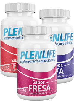 Complemento vitamínico Plenlife Multivitamínco