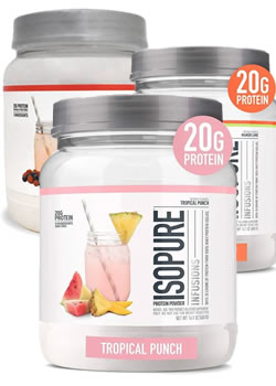 Suplemento proteico ISOPURE Infusions Varios sabores