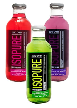 Suplemento proteico ISOPURE Zero Carb Bebida Varios sabores